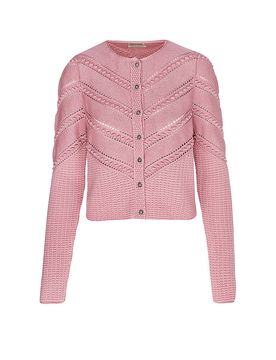 Trachten Strickjacke OPHELIA rosa M damen