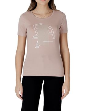 Ea7 T-Shirt Rosa 483688