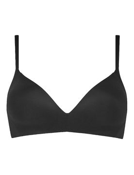 BH gefüttert ohne Bügel BODY MAKEUP schwarz schwarz 90B damen