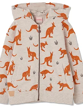 Boboli Giacca 533135 Kangaroo Print 3 Anni