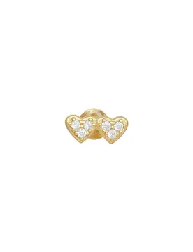 Einzelner Ohrring Damen Gold -- Damen - KURSHUNI - FashionsVida