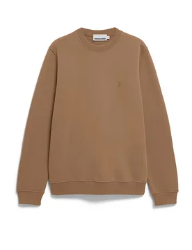 Armedangels Sweat BAARO camel S - Armedangels - FashionsVida