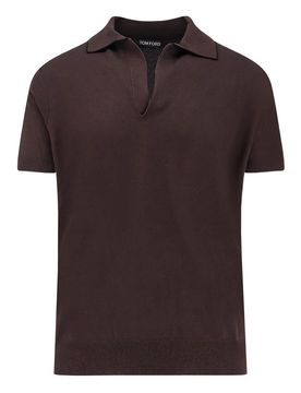 Polo In Misto Cotone E Seta