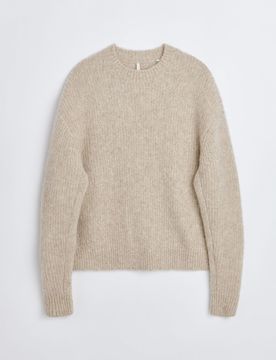Brushed Rib Crew Neck Sweater - 5gg Knit for Men