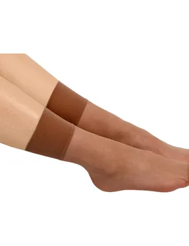Söckchen mit Komfortbund, 10 Paar beige - walzvital - FashionsVida