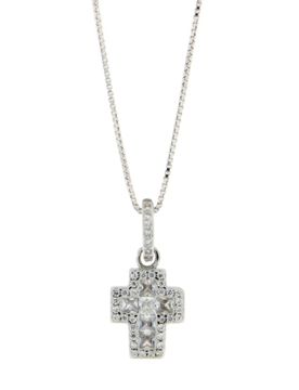Collana Donna Croce Argento CCD05