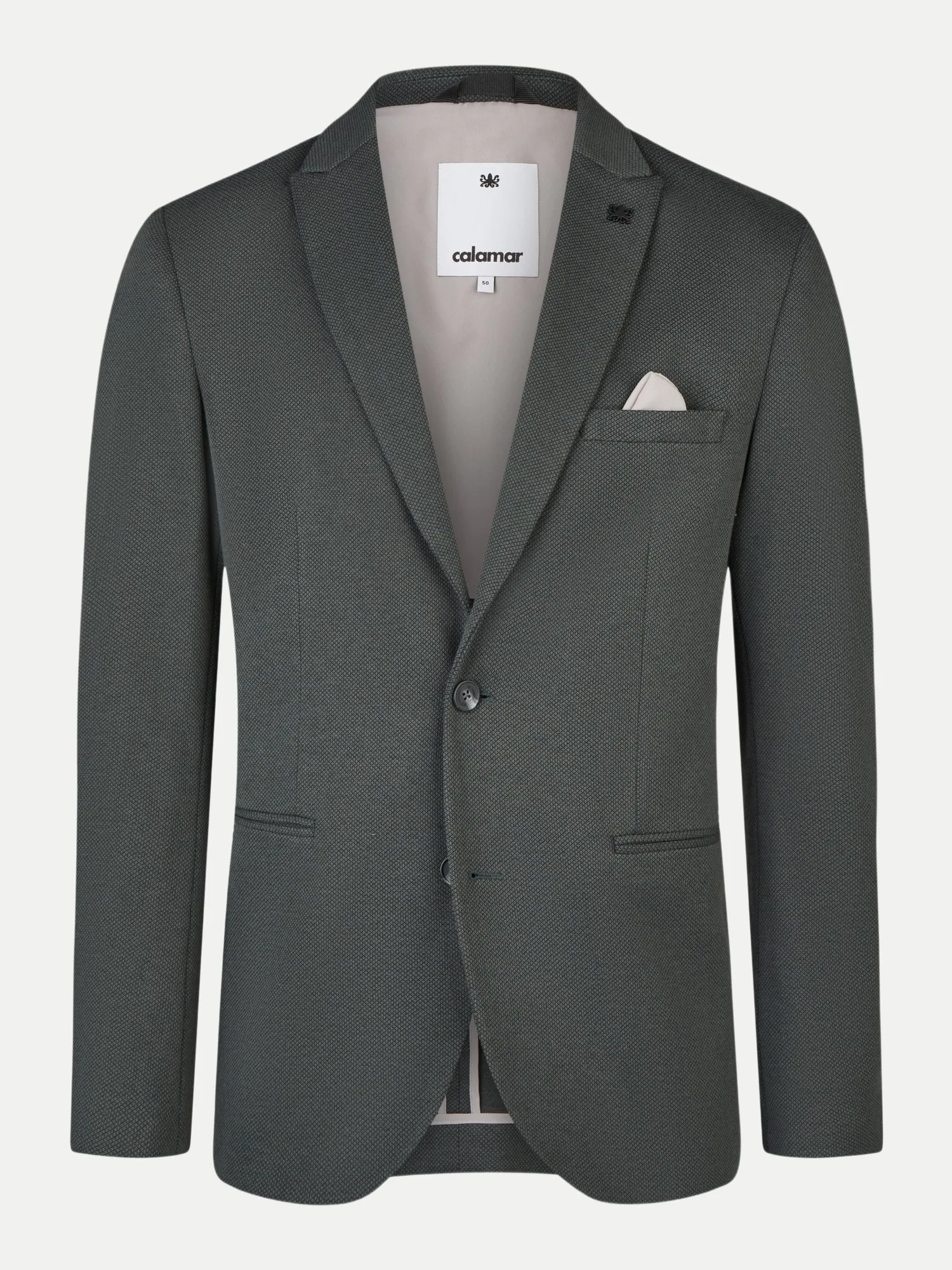 Calamar Sakko Einreihig Grau 52 - CALAMAR - FashionsVida