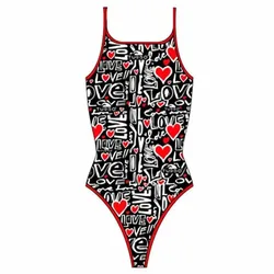 Maillot De Bain à Fines Bretelles Love 2012
