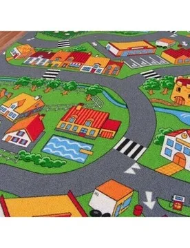 Teppiche Teppich Little Village 150x150 Cm 150x150 Cm - RUGSX - FashionsVida