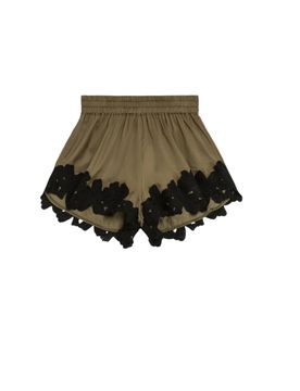 SHORTS Donna CON RICAMO IN PIZZO
