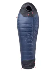 Sac de couchage en duvet 4 saisons - Core 950 Navy - Taille Long