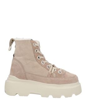 Botines de caña alta Mujer Beige 38,39,40 Mujer