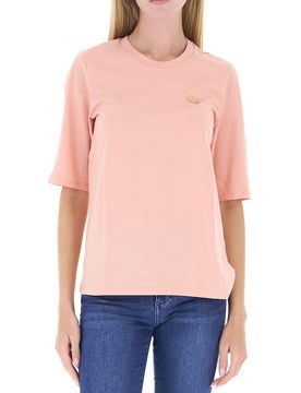 Lacoste T-shirt in cotone ROSA 40