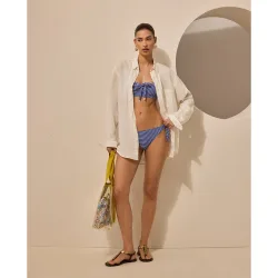Braga de bikini estampada de mujer