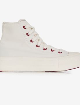 Chuck Taylor Lift Hi Love blanc/rouge 37,5
