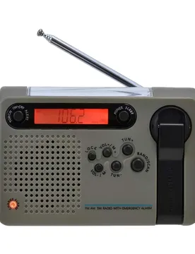 Radio Portable Btec-rds900 Grey One Size unisex
