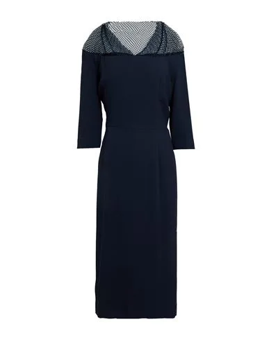 Vestido midi Mujer Azul marino 44 Mujer - Clips - FashionsVida
