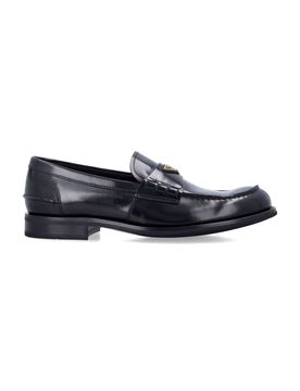 Prada Men's Calf Leather Flat Shoes