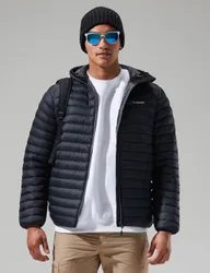 Vaskye Hooded Puffer Jacket Black male