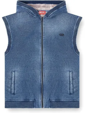 Sudadera con capucha de hombre sin mangas - Diesel - FashionsVida