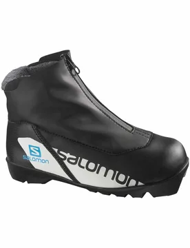 Langlauf-Skischuhe Rc Jr Black/Blue Kindergröße 36 schwarz - Salomon - FashionsVida
