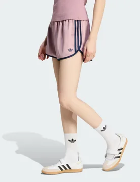 SHORT SPRINTER SATIN 3S XS Magic Mauve / Night Indigo - Adidas - FashionsVida