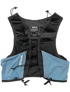 Gilet de trail - Strive 5 Vest Blue en Nylon - Taille M - Bleu - Silva - FashionsVida