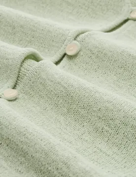 Knit v-neck cardigan female