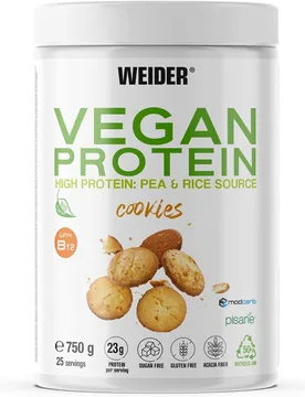 Vegan Protein Cookies 750g - Weider - FashionsVida