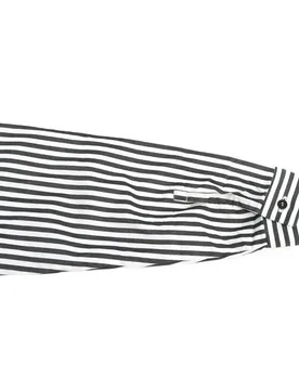 Grey and White pinstripe shirt - Other Designers - FashionsVida