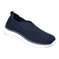 Stretch-Slipper „Federleicht“ blau 40 Damen