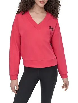 Sweat-shirt Dw5800018 Azalea / Black Pink XS - DKNY - FashionsVida
