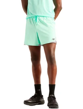 Pantaloni Corti Rc Essential 5´´ Green M - New Balance - FashionsVida