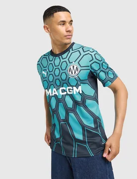 Mens Olympique Marseille 2026/27 Goalkeeper Shirt - Blu, blu blu Uomo taglia L - Puma - FashionsVida