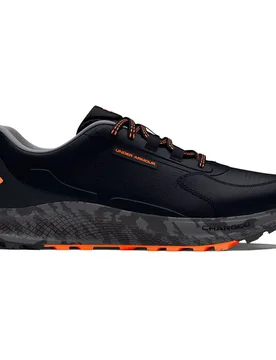 Charged Bandit Tr 3 Running Shoes Black / Black / Orange Blast UK 10 Men - Under armour - FashionsVida