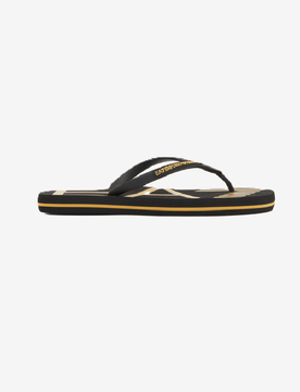 EA7 infradito unisex nero-oro