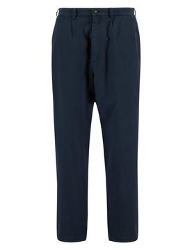 Barbour Cotton Trouser Navy male