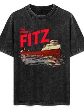 The Mighty Fitz T-Shirt Industrial Work Tee Shirt - Aliexpress - FashionsVida