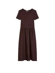 Marc O' Polo Midikleid braun XS damen