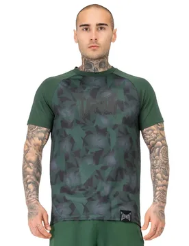 T-shirt à Manches Courtes Training Graphic Green / Black 2XL - TapouT - FashionsVida