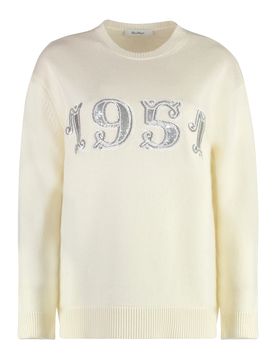 Plata Embellished Wool and Cashmere Sweater