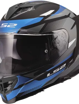 Casco Moto Integrale FF818 STORM III KOMAI Nero Blu taglia 3XL - LS2 - FashionsVida