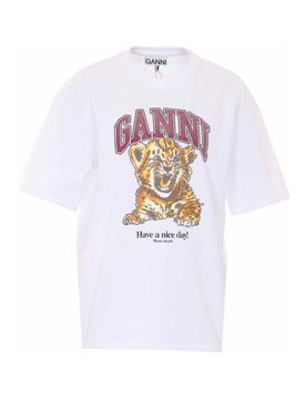 Ganni T-shirt tigre