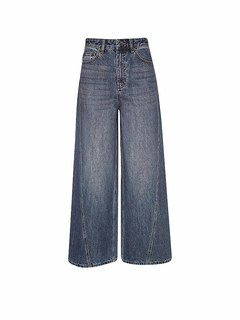 Jeans a gamba larga blu 30 - Self-Portrait - FashionsVida