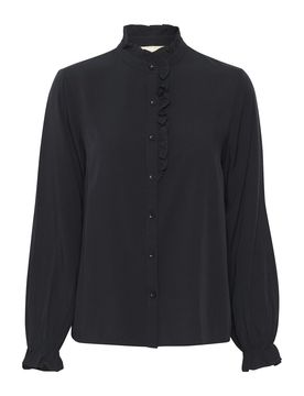 Cream Blusa 'Venea' negro
