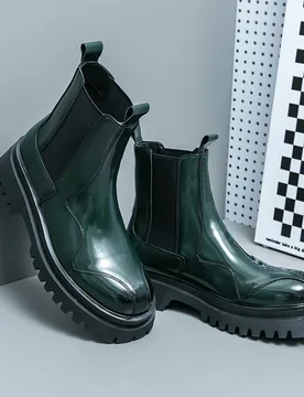Winter Men Classic Chelsea Boots Men Thick-soled Durable One-foot Business Fashion Brand Warm Boots Outdoor Training Boots Men - Aliexpress - FashionsVida