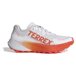 Terrex Agravic 3 Trail Running Shoes Cloud White / Semi Impact Orange / Dash Grey UK 6.5 Women