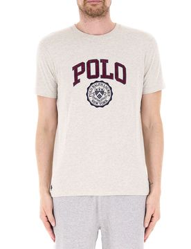 T-shirt girocollo POLO AVORIO S