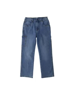 IDO Jeans wide leg BLU 3A - iDO - FashionsVida