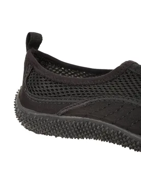 Women's 'Bermuda' Summer Beach Holiday Neoprene Aqua Wet Shoes in Black Size: 7 - Black - Size: 7 - Mountain Warehouse - FashionsVida